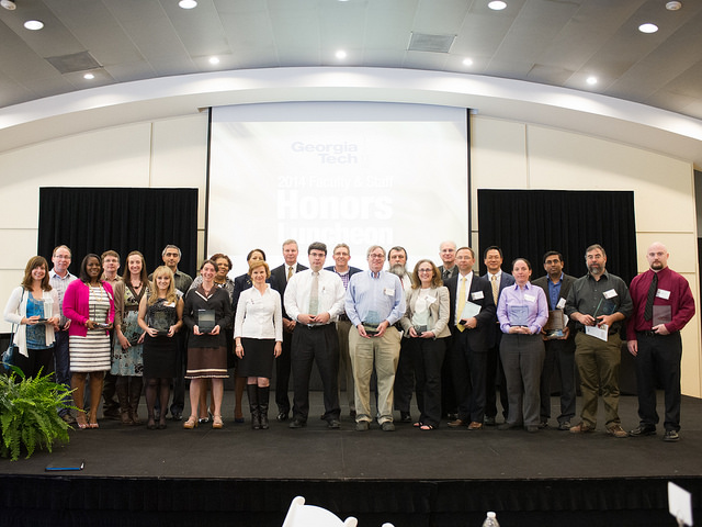 <span style="font-size:10px"> Award Recipients at the Luncheon</span>